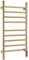 Heated Towel Rail Wall Mounted Towel Warmer Digital Display Radiator Towel Rail Electric Towel Rail Timer 9 Bar Towel Ladder 135W Towel Radiator 90 * 45 * 3.5cm Bathroom Radiators (Brushed Gold ) (Br