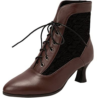 TYUIOP chainsaw boots womens boots size 6 mid calf high boots women wrestling boots womens ankle boots size 5 waterproof navy blue ankle boots barefoot boots chainsaw boots womens boots size