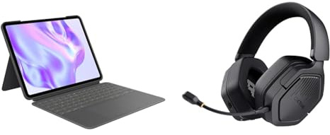 Logitech Combo Touch iPad & Trust GXT 1493 Ravox Gaming Headset