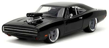 Fast & Furious JADA DODGE CHARGER 1:24 (FAST X) Druckguss-Modellauto, Spielzeug für Kinder und Erwachsene, Sammel- und Spielfahrzeug
