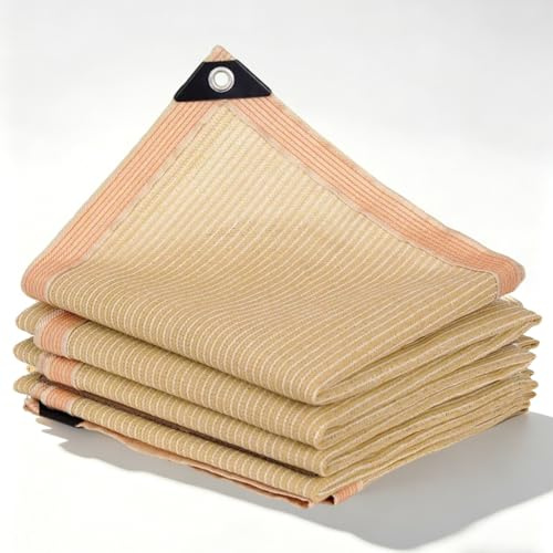 Rete Ombreggiante Per Esterni 90% Rete Di Protezione Solare Resistente Ai Raggi Uv 1x2m 3x5m 5x8m Telo Ombreggiante Occhiellato Per Giardino Pergola Patio Serra(3x5m)