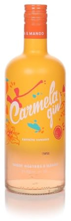 Arehucas Ginebra Carmela Mango Guayaba - 700 ml, Botella (000088)