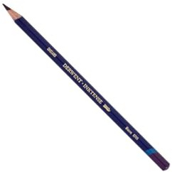 Derwent Inktense Permanent Watercolour Single Pencil, Mauve (0740), 4mm Premium Core Strength, Water-Soluble, Ideal for Drawing, Colouring & Painting on Paper & Fabric, Professional Quality (2301868)