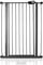 Safetots Extrahohes Metall-Sicherheitsgitter, Druckmontage, 75cm - 82.6cm, Schiefergrau, 104cm Höhe, Extrahohes Treppengitter, hohe Gitter Fuer Babys, Einfache Installation