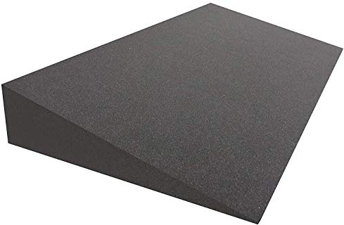 Dibapur® Keilkissen Matratzen (Ohne Bezug) Matratzenkeil Matratzenerhöhung Hochlagerungskeil fürs Bett ((B 80 x T 45 x H 15 / 1cm))