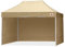 ABCCANOPY 3x4.5m Pavillon wasserdicht Pop-Up Gartenpavillon Festival Sonnenschutz mit 4 Seitenteilen+Handtasche,Beige