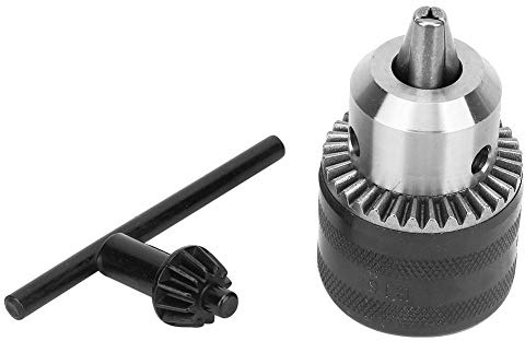 1,5-13 MM B16 Bohrfutter, Schlüsseltyp Elektrobohrfutter Adapter-Kit Edelstahl-Fräswerkzeug-Kit mit elektrophoretischer Farbe