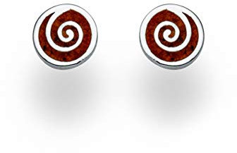 DUR Damen Ohrstecker ''Spirale 2.0 aus 925er Silber O5221