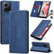 Jasonyu Funda para Xiaomi Redmi Note 12 4G, Cuero PU Carcasa, Tipo Libro Flip Case con Tarjetas y Cartera, Soporte Plegable, Cierre magnético, Capa (Azul)