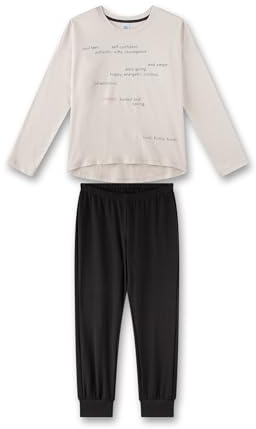Sanetta Mädchen 245717 Pyjamaset, Beige, 176 EU