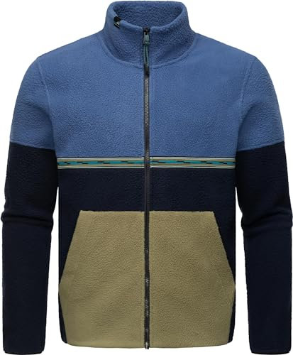 Ragwear Herren Plüschjacke Lonndy, hochflorig und kuschelig