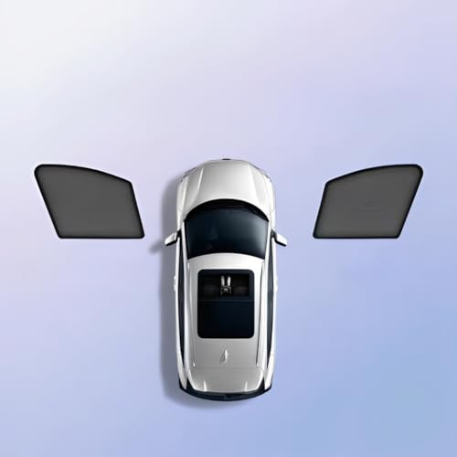 Auto Sonnenschutz Baby für Opel Zafira Tourer C,Magnetisch Seitenfenster Meshmaterial Sonnenblende Auto Netz UV Schutz Sonnenschutzrollos Hitzeschutz Vorhang Autozubehör,Front