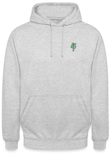 Spreadshirt Kaktus Stickerei Unisex Hoodie