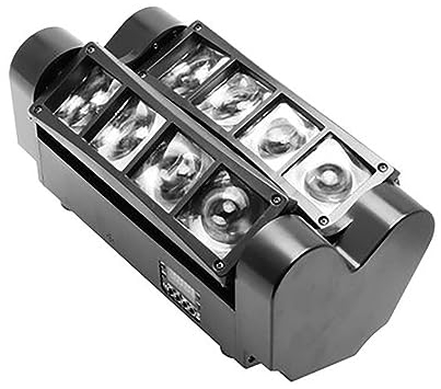 Lumières LED Par pour DJ Mini 8 * 10W LED Shake Head DJ Stage Light RGBW Discothèque Bar Disco Light DMX512 Party Wedding Christmas Day Spider Light Lumière de scène | pour l'éclairage de scène de No