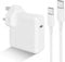 106W USB C Super Fast Charger,Mac Book Pro Charger,USB C to C Laptop Power Adapter,Compatible with MacBook Pro 16,15,14,13 inch,MacBook Air 13 Inch and All USB C Device,Type C Wall Charger