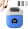 New USB Rechargeable Foot Repair and Grinding Device,Electric Foot Grinder,Digital Display Foot,Adjustable Grinding Head,Electric Callus Remover Kit,Electronic Foot File with 2/3 Roller (Blue)