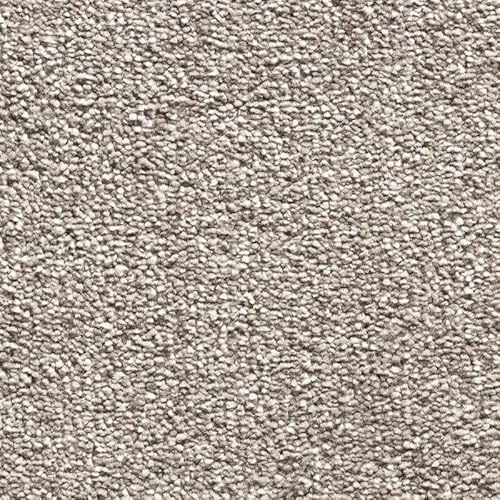 Tuda Carpets | Serenity 17.5mm Deep Saxony Pile Carpet with Action Back, 19.5mm Total Height | Dewy Beige (472) - 4m x 5m (13ft1 x 16ft4)