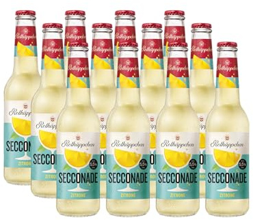 Rotkäppchen Secconade Zitrone (12x 0,33l) – Limonade trifft Secco – Spritzige Zitrusfrische mit feiner Limettennote