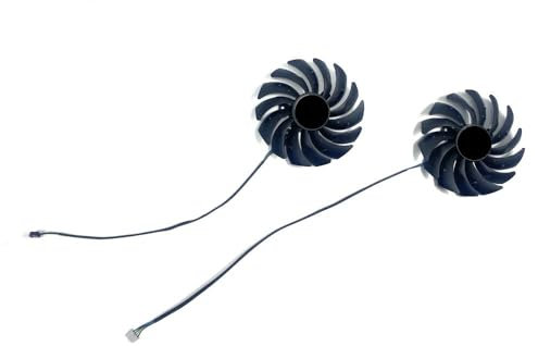 graphics card Cooling Fan For RX 6700 XT Mech 2X RX6600 XT RTX3060 3080 3070 VENTUS 95MM 4PIN PLD10010S12HH GPU Graphics Card Fan(AB)