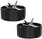 Rynplex 2 Pack Replacement Blade Parts Magic 250W Blender, Juicer and Mixer, Blender Replacement Parts MB1001 Juicer Blender Blade