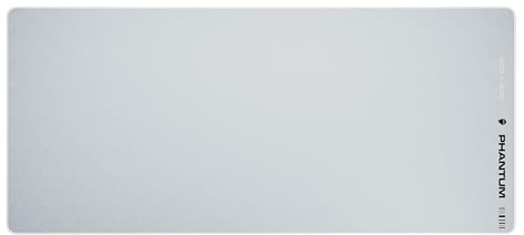 Phantum Gamma - Tapis de Souris Gaming XXL 900x400 mm - Surface en Microfibre Hydrophobe Haute Performance - Base Caoutchouc Antidérapante - Soft Speed & Contrôle Précis (Light)