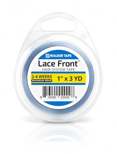 F&H Products. Walkers Front Wig Adhesive Tape, Double Sided Tape, Strong Hold, Used for Wigs & Hair Extensions (3 Yards x 1 Inch)