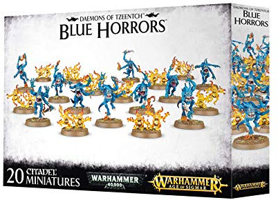 Games Workshop 99129915029 Warhammer Age of Sigmar Blue and Brimstone Horrors Action Figure
