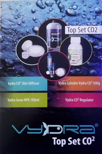 Vydra Kit Top Set CO2 installation anhydride carbone complet USA et jet bouteille 500 g Complément Aquarium Freshwater CO2