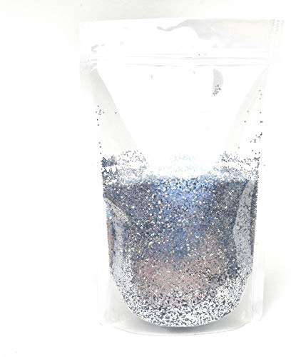 Glitter PVC Silver,1kg