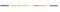 Bulox D7900258, Angelrute Ability Bolognese Unisex Erwachsene, Gelb, 5,00 m