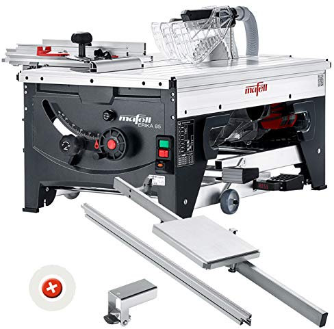 Unterflur-Zugsäge ERIKA 85 (Schiebeschlitten und Anschlaglineal)