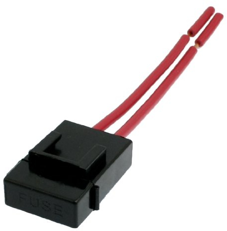 Aexit Schwarzes Auto Auto Kunststoff beschichtete Keramik ATC Vane Inline Sicherungshalter (9a9da0f15fa70a09c82469fdeb8ab3ba)