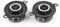 BigKing Coaxial Speaker,2pcs 3.5in 200W Coaxial Speaker Tweeter Stereo Music Hifi Loudspeaker for Auto Audio System