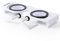 Gafas Virtuales 3D Realtad Virtuales Visor Teléfono Móvil vr Juego (Blanco)