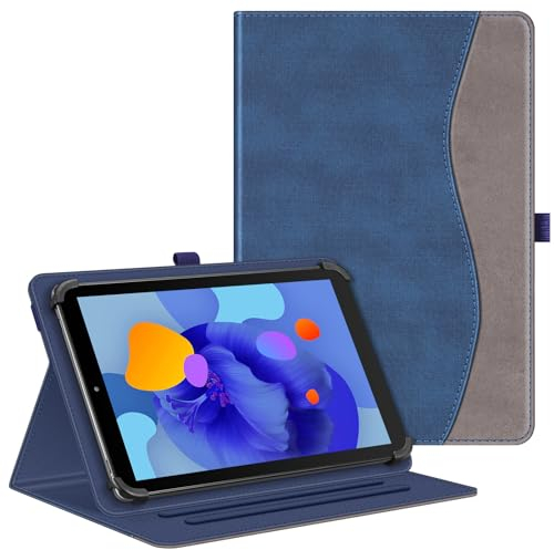 Fintie Tablet Universal Hülle für 11 Zoll DOOGEE U11/U11 Pro/Blackview Tab90 11/TABWEE W90 11/Whitedeer/HotLight/DOOGEE U10 10 Zoll, Multi-Winkel Hülle Universal für 9-11 Tablet, Indigoblau