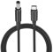 PNGKNYOCN USB C to DC 5.5mm x 2.1mm Power Cord,100W PD USB Type C Male to DC 5.5mm x 2.1mm Male Power Charging Cable for Router,CCTV,Laptop Etc（1.8M） (DC 5.5x2.1mm)