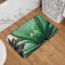 Phayah Agave Fußmatte mit Kaktus-Kristall-Samt, 40 x 60 cm, Eingangstürmatte für Badezimmer, Badezimmer usw.