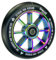 Chilli Pro Stunt-Scooter Spoked Rocky Rolle 110mm Neochrom/PU Schwarz