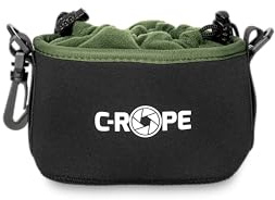 C-Rope Kamerabeutel aus Neopren, Neopren-Beutel mit Fleece-Fütterung, wasserabweisend, Kamerazubehör - Größe XS