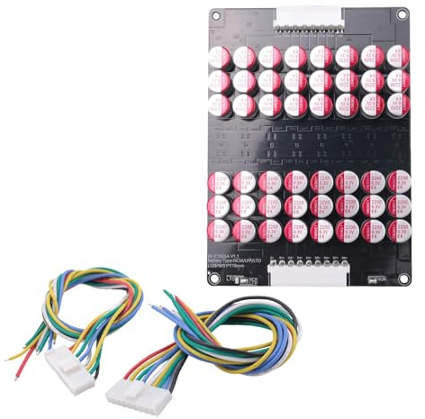 Xnuiasqe 16S 5A Balance Li-Ion Lifepo4 Lto Active Lithium Battery Equalizer Balancer Plate Capacitor 48V 60V 16S