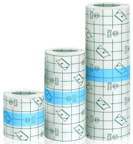 3Rollen Second Skin Tattoo Folie Heilung 5CM/10CM/15CM x 2M Tattoo Pflaster | Wasserfest Tattoo Pflaster Wasserdichte Klebebandage Tattoo folie für Aftercare Pflege Wundverband Protection Film