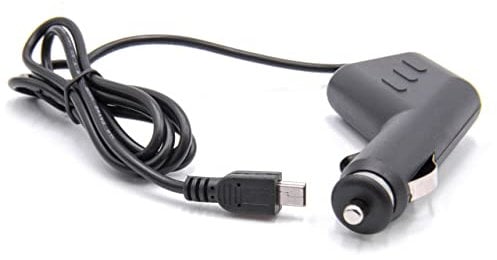 vhbw Chargeur Allume-Cigare Compatible avec Tomtom One Europe, IQ Routes GPS - Chargeur 12V Noir