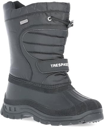 Trespass Dodo, Stivali da Neve Unisex-Adulto, Nero (Black Black), 38 EU