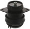 febi bilstein 07124 Motorlager , 1 Stück, Schwarz
