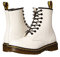 Dr. Martens 1460 Patent Stivaletti, Unisex Adulto, Bianco (White), 41