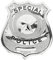 Widmann- Distintivo Polizia, Colore Argento, Taglia Unica, 3302A