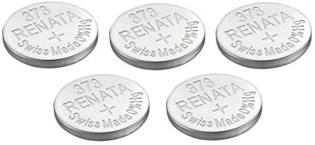 Uhrenbatterie Renata Swiss Made Renata 373 oder SR916SW 1.5V (5 x 373 oder SR 916 SW)