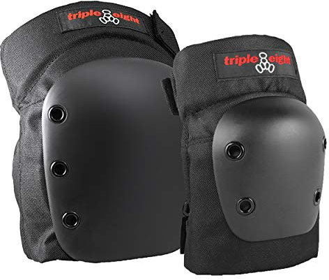 Triple 8 Knie und Ellenbogenschoner Street 2 Pack, Schwarz, L, 1361000013