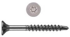 100 Stück Edelstahl Schrauben mit Bohrspitze 4x45 mm TORX