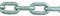 Chapuis - Chaîne Soudée Maille Courte - Acier Zingué - Charge de Travail Indicative 30 kg - Diamètre 2,5 mm - Longueur 2,5 m - aux Normes de Qualité et Sécurité, Gris